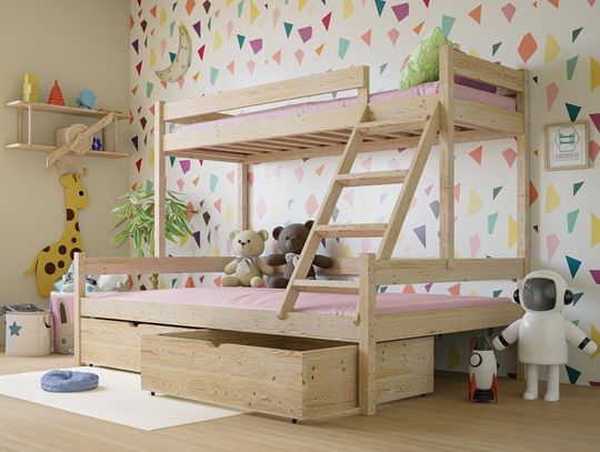 Wady i zalety łóżek piętrowych