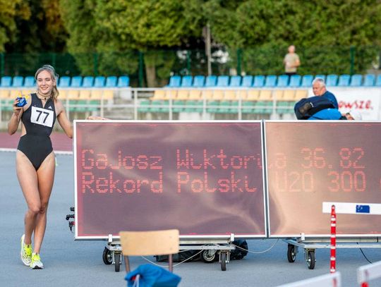 Wiktoria Gajosz jest w wybornej formie. Sprinterka Tomasovii może zdobyć 3 złote medale!