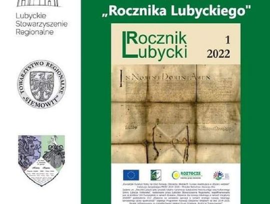 Wisienka na torcie z okazji 600-lecia Lubyczy Królewskiej – wydanie "Rocznika Lubyckiego"