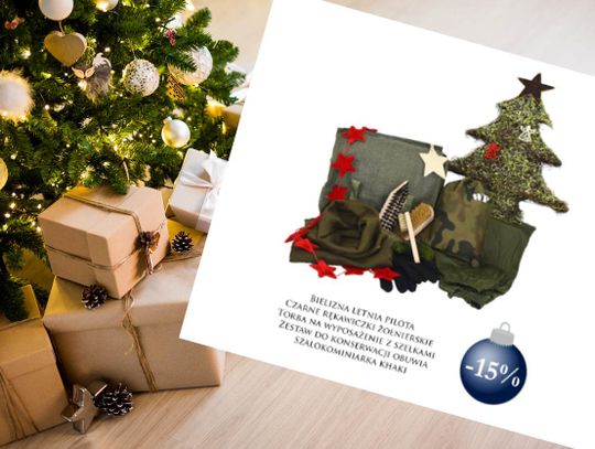 Wojsko sprzedaje świąteczne zestawy prezentowe. "Nie wylądujesz z zakupem w lesie"