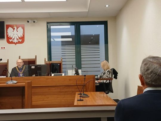 Sala rozpraw Sądu Rejonowego w Zamościu.