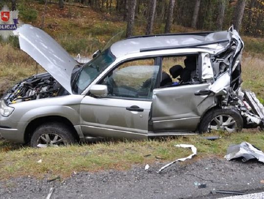 Wola Duża: Uderzył w subaru