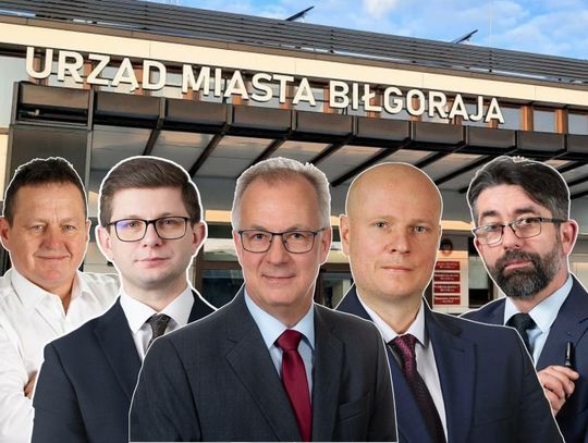 Wybory samorządowe odbędą się 7 kwietnia. O najważniejszy urząd w Biłgoraju walczy 5 kandydatów.