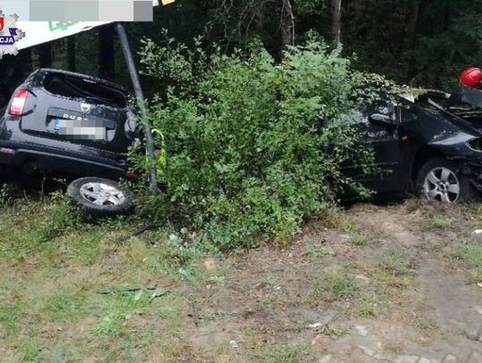 Wypadek na skrzyżowaniu w Suścu. Osiem osób w szpitalu