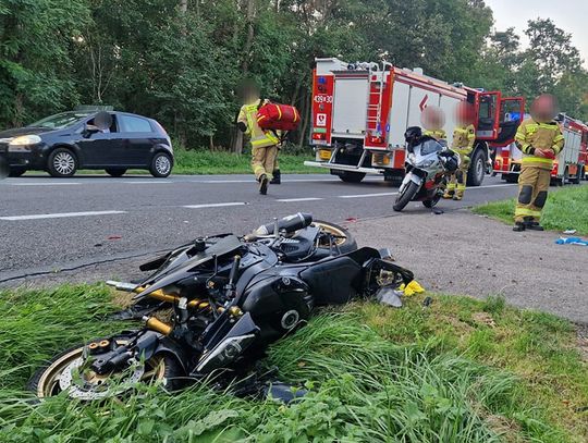 Wypadek na trasie Krasnystaw-Zamość.