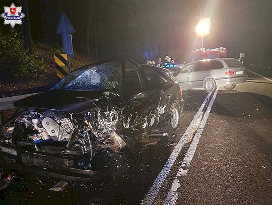 Wypadek w Bełżcu. Zawinił pijany kierowca BMW