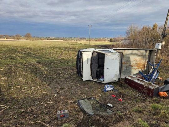 28 stycznia w Grodysławicach miał miejsce wypadek z udziałem dwóch pojazdów.