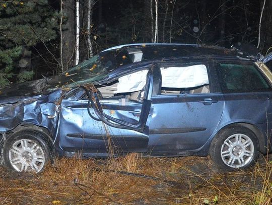 Wypadek w Smólsku Dużym. Sprawca był pijany