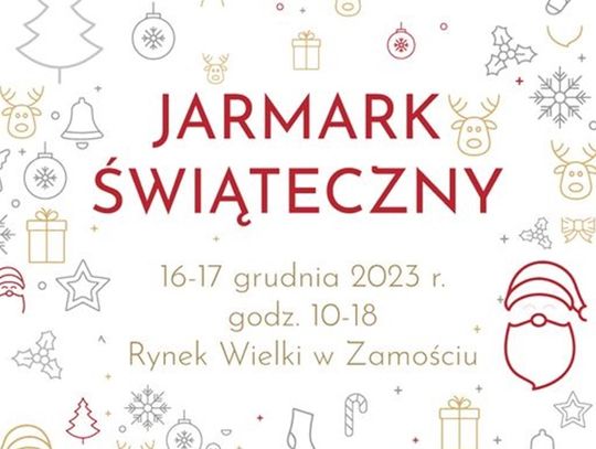Wystawy, rękodzielnicy, artyści! Rezerwujcie miejsca na Jarmarku Świątecznym w Zamościu