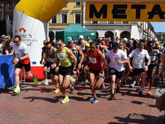 Uczestnicy Biegu Wokół Twierdzy Zamość.