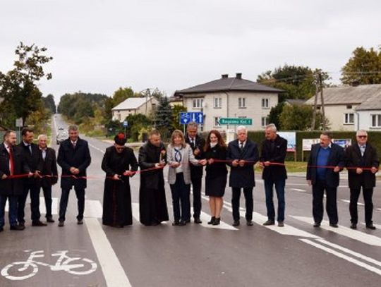 Z Tomaszowa na Krasnobród nową drogą