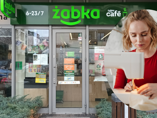 Wymieni zamek, skróci spodnie, obszyje firany. To nowa usługa, którą sieć Żabka oferuje swoim klientom.