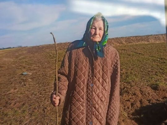 Zdjęcie zaginionej 87-letniej mieszkanki Komarowa-Osady.