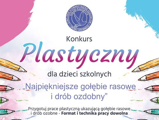 Zamojskie Stowarzyszenie organizuje konkurs. Namaluj gołębia i zgarnij nagrodę