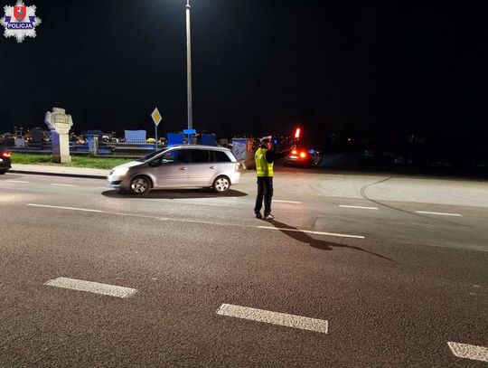 Zamość: 13 kolizji, 6 pijanych kierowców na Wszystkich Świętych, 100 wykroczeń