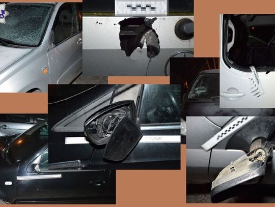 Zamojscy policjanci zatrzymali 19-latka podejrzanego o uszkodzenie samochodów.