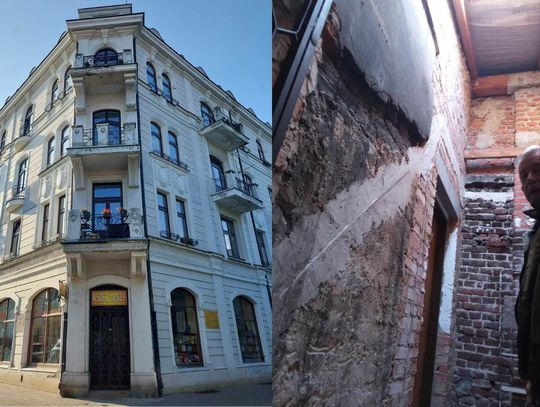 Trzypiętrowy Dom Centralny oddano do użytku w 1911 r. – Klatka schodowa między drugim piętrem a poddaszem aż prosi się o remont – wskazuje pan Wiesław.