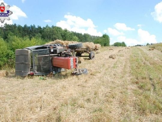 Zamość: dziecko przygniecione przez ciągnik