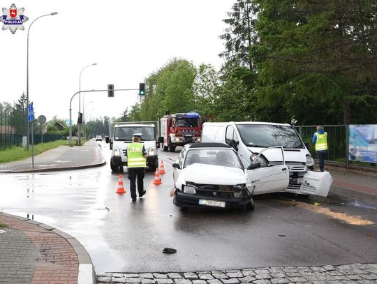 Zamość: Kolizja na skrzyżowaniu ul. Królowej Jadwigi i Podgroble