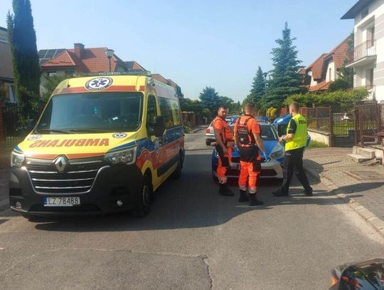 Zamość: Kolizja na św. Brata Alberta. 78-latek „zahaczył” o mazdę, „przerysował” dwa inne auta