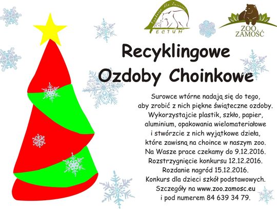 Zamość: Konkurs na ozdoby choinkowe