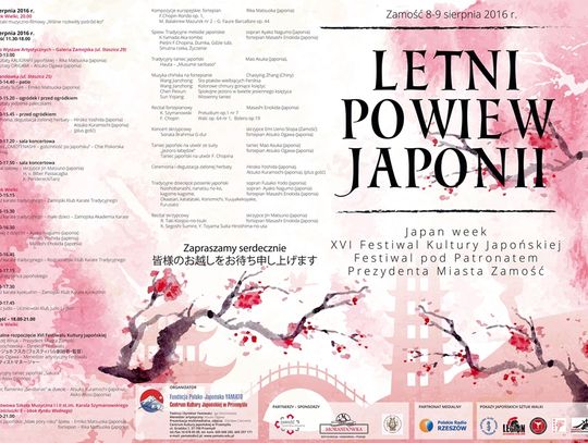 Zamość: Letni powiew Japonii