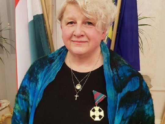 Zamość: Maria Król odznaczona węgierskim Złotym Krzyżem Zasługi