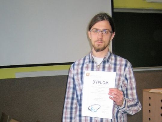 Zamość: Mateusz Sagan z ZSP nr 3 najlepszym elektronikiem w Polsce!