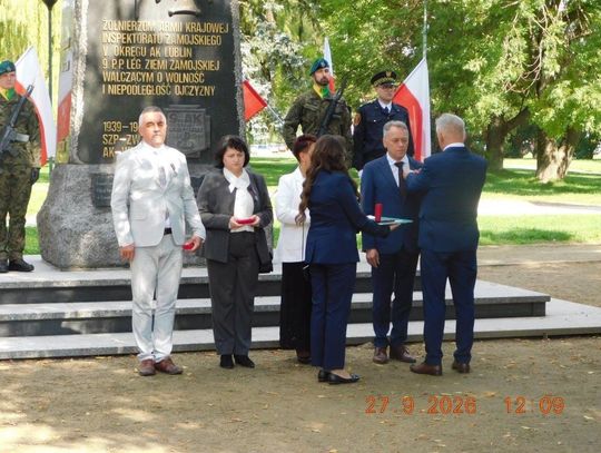 Medalem „Pro Patria" uhonorowane zostały osoby związane z zamojskimi strukturami NSZZ „Solidarność" w Zamościu.