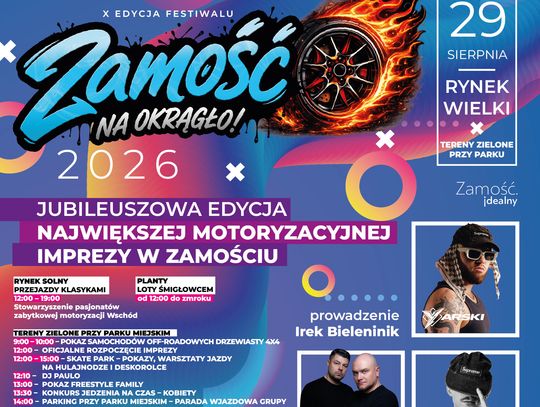 „Zamość na Okrągło” po raz dziesiąty
