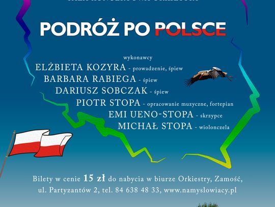 Zamość: Namysłowiacy zapraszają w muzyczną podróż po Polsce