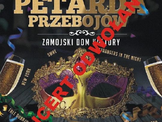 Zamość: Nie było chętnych na muzyczną zabawę. Koncert w ZDK odwołany