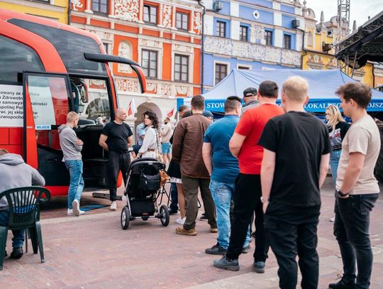 Zamość: Oddali 25 litrów krwi. Akcja w hołdzie bohaterów Powstania Zamojskiego