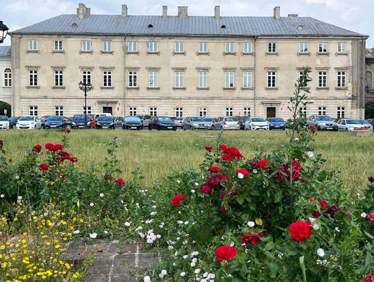 Zamość: Parking pod Pałacem Zamoyskich będzie zamknięty. Kierowcy muszą przestawić auta