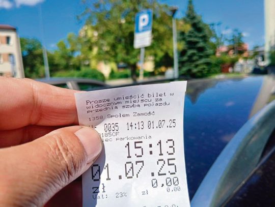 Zamość: "Pobierz darmowy bilet". Parkingi przy sklepach to dla klientów źródło frustracji
