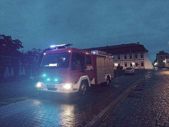 Zamość pod wodą. Potężna ulewa przeszła nad miastem