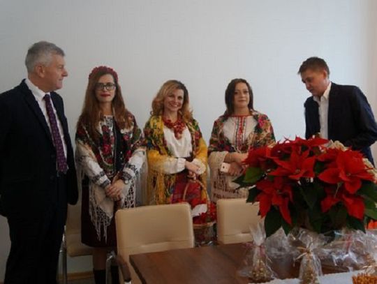 Zamość: Przyjechali goście z Ukrainy do starostwa