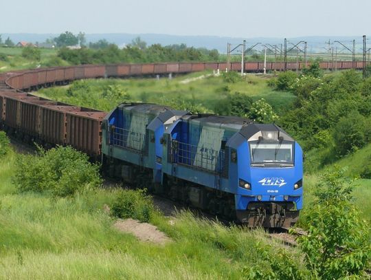 Pociąg towarowy PKP LHS.