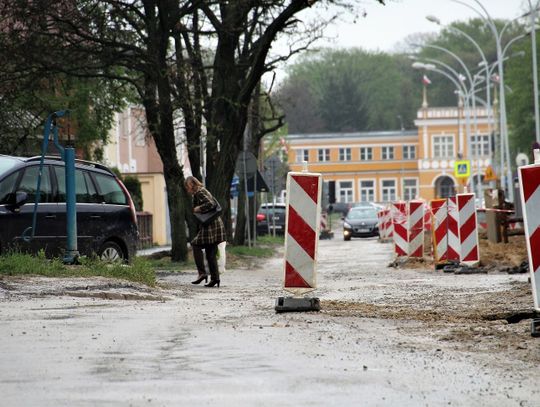 Zamość: Remont ulicy Okrzei trwa i trwa...