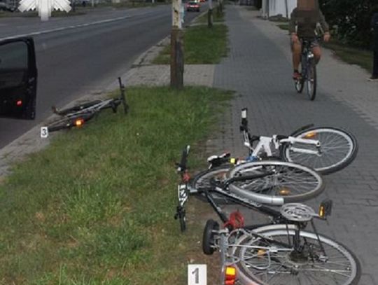 Zamość: Stłuczka rowerzystów na ścieżce. 23-latek był pijany