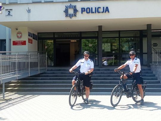 W czwartek 5 czerwca na ulice Zamościa wyjechał pierwszy rowerowy patrol.