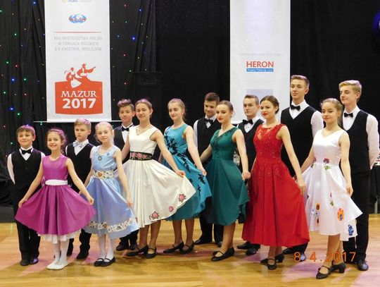 Zamość: Tancerze ZPiT Zamojszczyzna w czołówce Mistrzostw Polski w Tańcach Polskich „Mazur 2017”