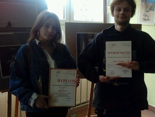 Zamość: Uczniowie Plastyka laureatami Ogólnopolskiego Festiwalu Herbertowskiego