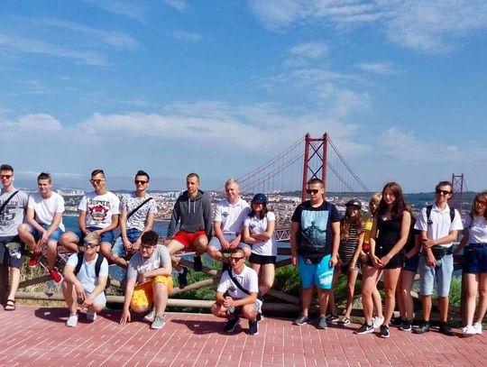 Zamość: Uczniowie ZSP nr 4 spędzali wakacje w Hiszpanii i Portugalii