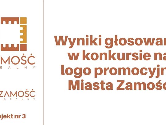 Mieszkańcy zdecydowali, jak ma wyglądać nowe logo promocyjne Zamościa.
