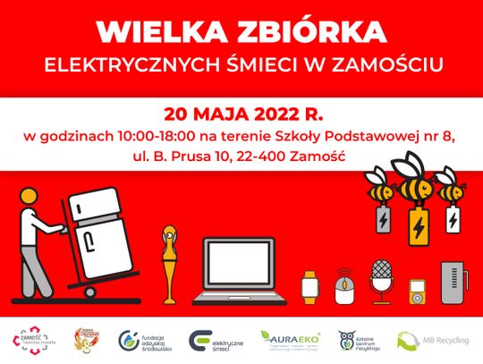 Zamość: Wymień elektrośmieci na nasiona kwiatów!