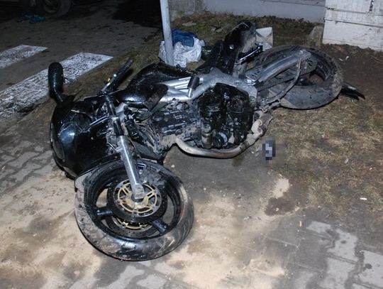 Zamość: Wypadek motocyklisty na ul. Piłsudskiego