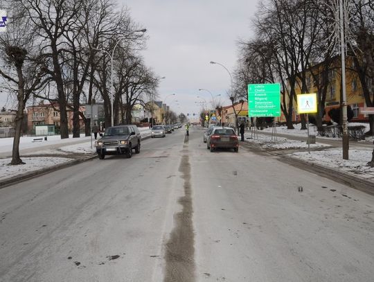 Zamość: Wypadek na ul. Piłsudskiego. Toyota potrąciła 83-latka (ZDJĘCIA)