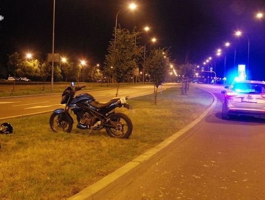 Zamość: Wypadek nastoletniego motocyklisty