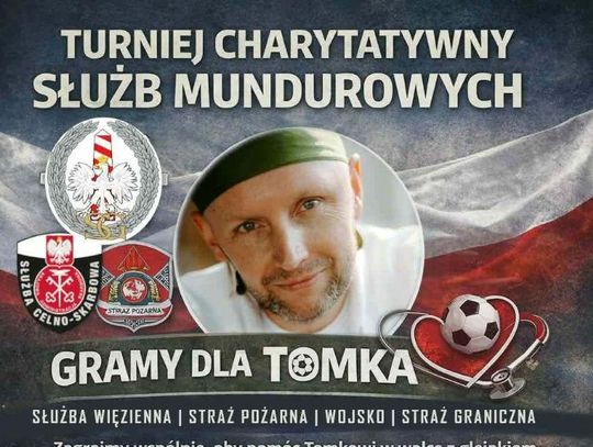W niedzielę, 8 marca 2026 roku, w Zamościu odbędzie się charytatywny turniej służb mundurowych pod hasłem „Gramy dla Tomka”.